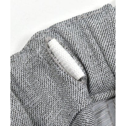 裾カットウエストベルト風キュロットパンツ(95~150cm) （グレー系）｜詳細画像