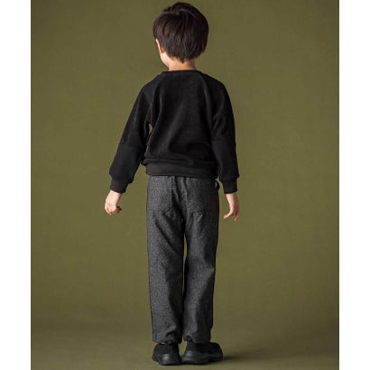 ヘリンボーンパイピングロングパンツ(95~160cm) （ネイビー系）｜詳細画像