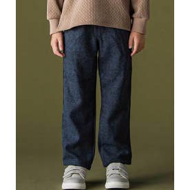 ヘリンボーンパイピングロングパンツ(95~160cm) （ネイビー系）