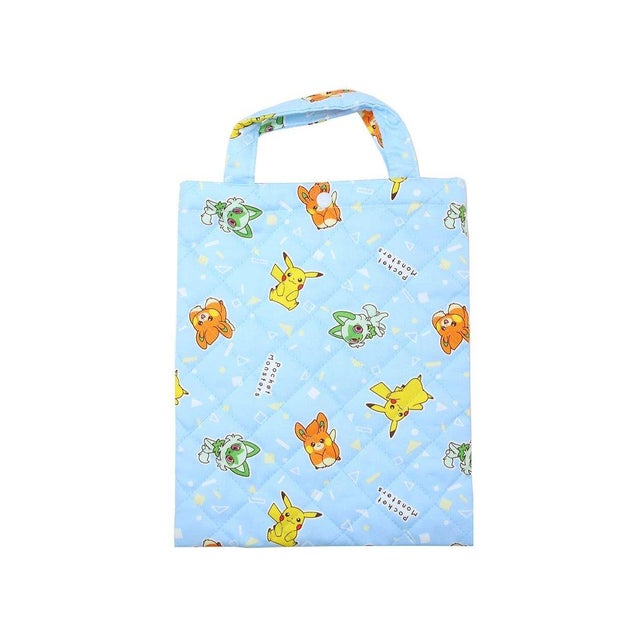 ポケットモンスター タブレットケース キルトマルチケース サックス ポケモン マルヨシ 新学期準備雑貨 幼稚園 小学生 キャラクター グッズ  （メーカー指定色）