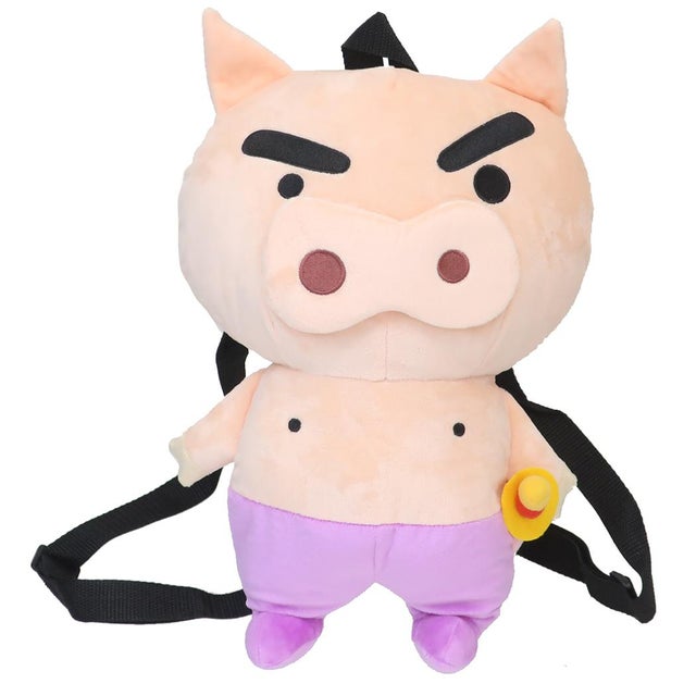 クレヨンしんちゃん リュック ぬいぐるみリュック ぶりぶりざえもん ユニック 子供 お出かけ プレゼント アニメキャラクター グッズ  （メーカー指定色）