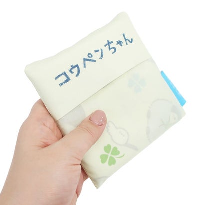 シネマコレクション cinemacollection コウペンちゃん グッズ エコバッグ キャラクター ショッピングバッグ コウペンちゃんとクローバー プレゼント 男の子 女の子 ギフト  （メーカー指定色）｜詳細画像