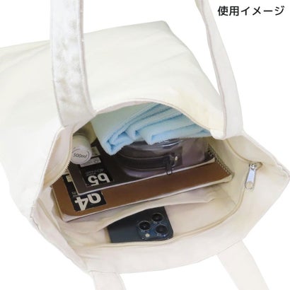 シネマコレクション cinemacollection トートバッグ ファスナー付きキャンバストート マツネコフレンズ ねこ グッズ ミントイン 手提げかばん かわいい グッズ｜詳細画像
