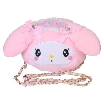 サンリオキャラクターズ 肩掛けバッグ ダイカット ショルダーバッグ チェーンショルダーバッグ ポシェット マイメロディ Sanrio ヤスダ通商｜詳細画像