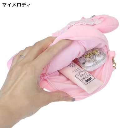 サンリオキャラクターズ 肩掛けバッグ ダイカット ショルダーバッグ チェーンショルダーバッグ ポシェット マイメロディ Sanrio ヤスダ通商｜詳細画像