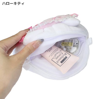 サンリオキャラクターズ 肩掛けバッグ ダイカット ショルダーバッグ チェーンショルダーバッグ ポシェット ハローキティ Sanrio ヤスダ通商｜詳細画像
