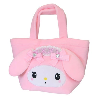 サンリオキャラクターズ トートバッグ ダイカット ミニトート 手さげ ランチバッグ マイメロディ Sanrio ヤスダ通商｜詳細画像