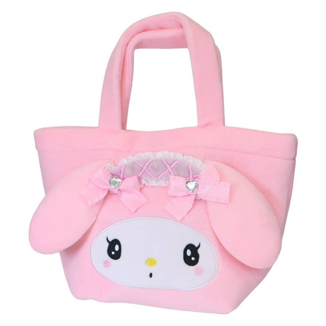 サンリオキャラクターズ トートバッグ ダイカット ミニトート 手さげ ランチバッグ マイメロディ Sanrio ヤスダ通商
