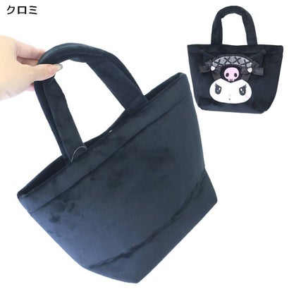 サンリオキャラクターズ トートバッグ ダイカット ミニトート 手さげ ランチバッグ クロミ Sanrio ヤスダ通商｜詳細画像