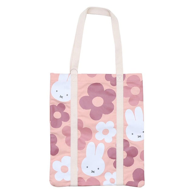 miffy 肩掛けバッグ BIG FLOWER トートバッグ ピンク ディックブルーナ エフエービージャパン