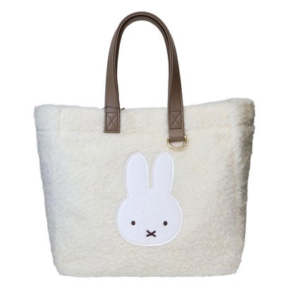 miffy ミニトート ボア トートバッグ アイボリー ディックブルーナ エフエービージャパン｜詳細画像