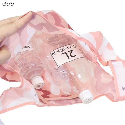 miffy エコバッグ BIG FLOWER ショッピングバッグS ピンク ディックブルーナ エフエービージャパン｜詳細画像