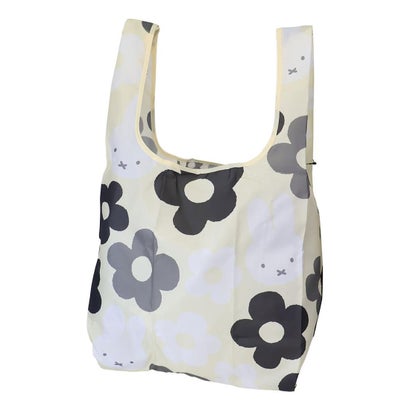 miffy エコバッグ BIG FLOWER ショッピングバッグS アイボリー ディックブルーナ エフエービージャパン｜詳細画像