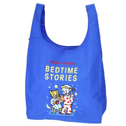 オサムグッズ エコバッグ 刺繍 ショッピングバッグ マイバッグ ネイビー-1 Osamu Goods エフエービージャパン｜詳細画像