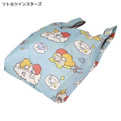 サンリオ エコバッグ ショッピングバッグ S マイバッグ リトルツインスターズ Sanrio エフエービージャパン｜詳細画像