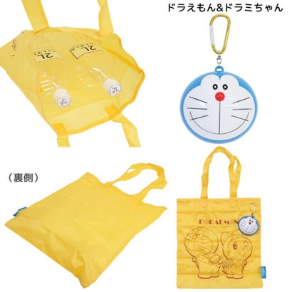 ドラえもん エコバッグ トートバッグINドラえもん ドラえもん＆ドラミちゃん 藤子F不二雄｜詳細画像