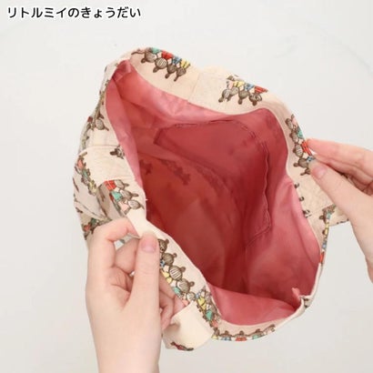 ムーミン 手提げバッグ 細コーデュロイトートバッグ リトルミイのきょうだい 北欧 ゾーウィー｜詳細画像