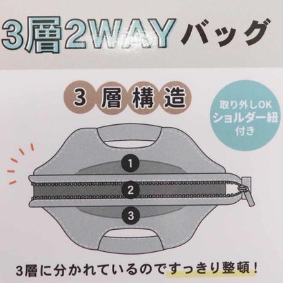 ムーミン 斜め掛けかばん 3層2WAYバッグ おこりんぼムーミン 北欧 カミオジャパン｜詳細画像