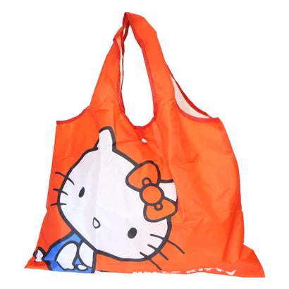 サンリオキャラクターズ エコバッグ ミニ ショッピングバッグ アップ ハローキティ Sanrio スモールプラネット｜詳細画像