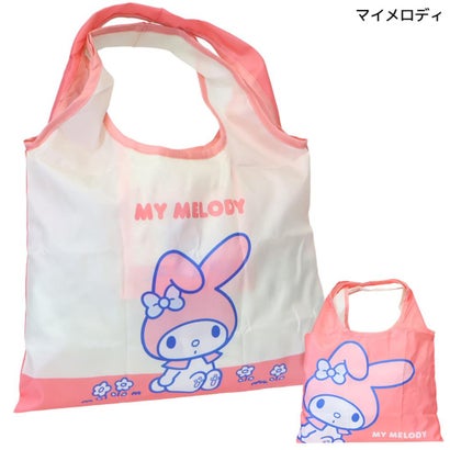 サンリオキャラクターズ エコバッグ ショッピングバッグ アップ マイメロディ Sanrio スモールプラネット｜詳細画像