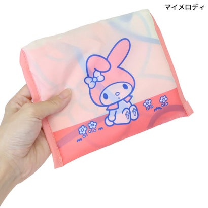 サンリオキャラクターズ エコバッグ ミニ ショッピングバッグ アップ マイメロディ Sanrio スモールプラネット｜詳細画像