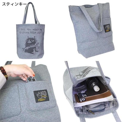 ムーミン 手提げかばん トートバッグ スティンキー 北欧 スモールプラネット｜詳細画像
