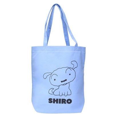 クレヨンしんちゃん 手提げかばん トートバッグ シロ BL スモールプラネット｜詳細画像