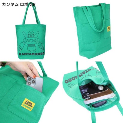 クレヨンしんちゃん 手提げかばん トートバッグ カンタム ロボ GR スモールプラネット｜詳細画像