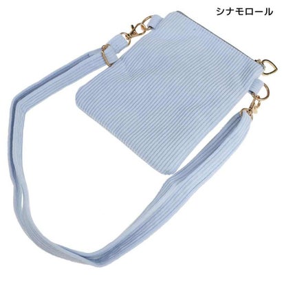 シネマコレクション cinemacollection サンリオ ショルダーバッグ フリル付き ショルダー ポシェット コーデュロイ シナモロール Sanrio 畑山商事｜詳細画像