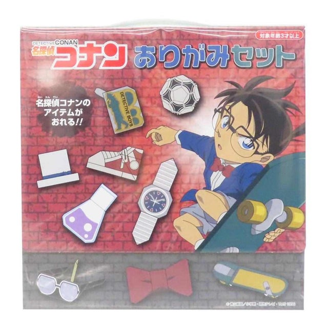 名探偵コナン 折り紙 おりがみセット 少年サンデー エンスカイ ギフト雑貨 アニメキャラクター グッズ  （メーカー指定色）