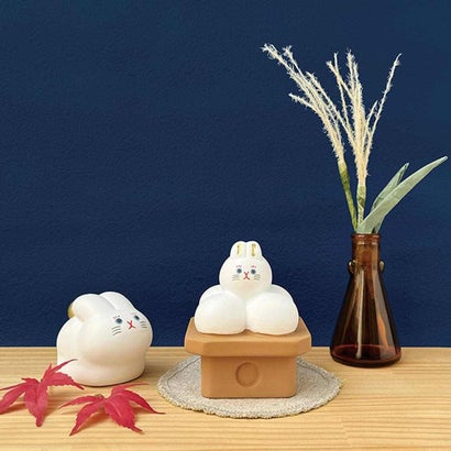 月しっぽうさぎ マスコット 月しっぽうさ団子 デコレ インテリア かわいい プレゼント グッズ  （メーカー指定色）｜詳細画像
