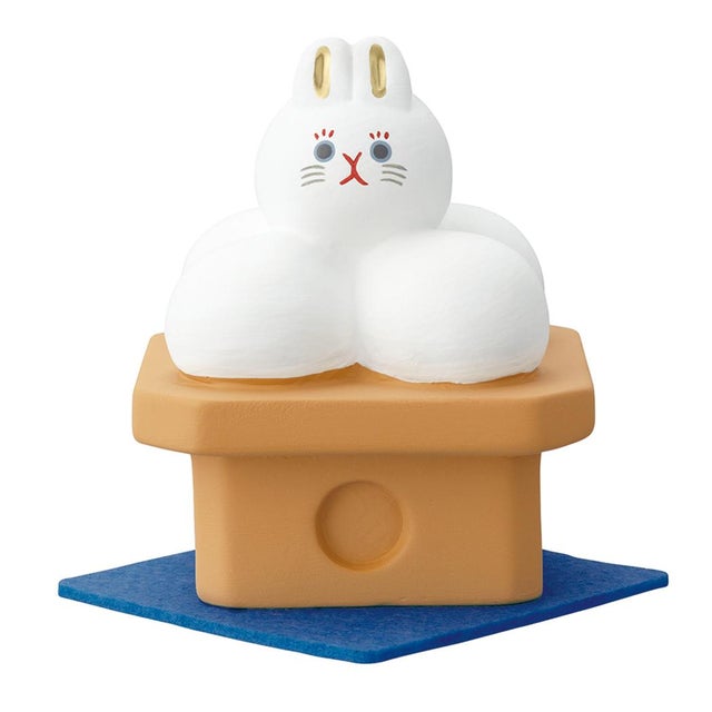 月しっぽうさぎ マスコット 月しっぽうさ団子 デコレ インテリア かわいい プレゼント グッズ  （メーカー指定色）