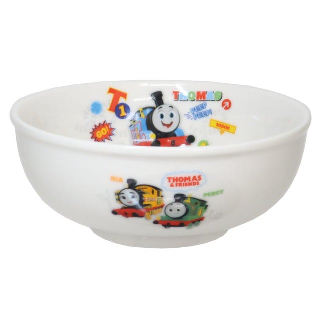 きかんしゃトーマス キッズ食器 こどもラーメン丼 GO 金正陶器 男の子 子ども 子供 日本製食器 キャラクター グッズ  （メーカー指定色）