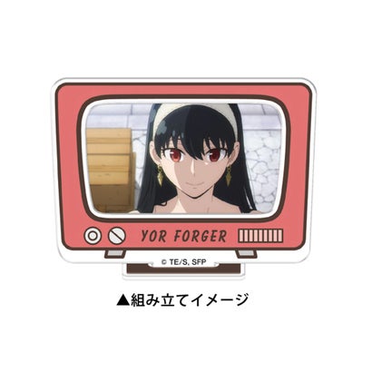 スパイファミリー SPY FAMILY コレクション雑貨 フレームアクリルスタンド ヨル 少年ジャンプ アニメキャラクター プレゼント  （メーカー指定色）｜詳細画像