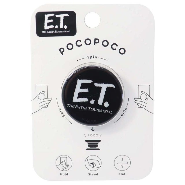 E.T. pocopoco ポコポコ スマホアクセ ロゴ キャラクター プレゼント 男の子 女の子 ギフト  （メーカー指定色）