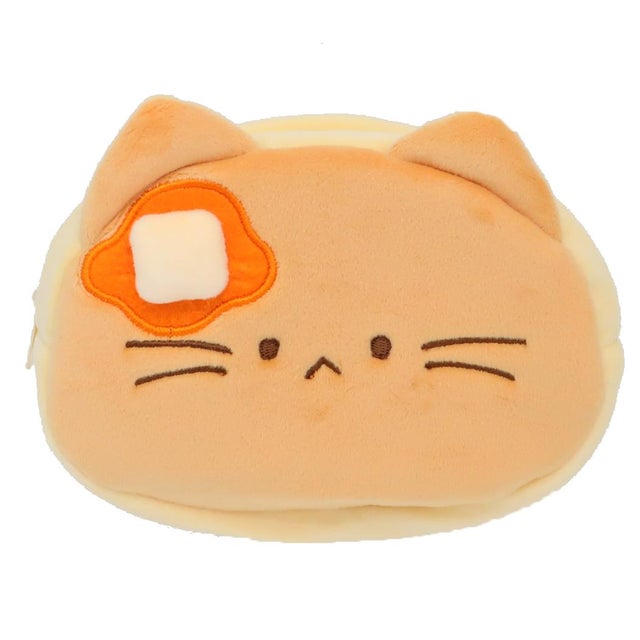 ねこねこ コスメポーチ ぬいぐるみポーチ ねこねこ喫茶店 カミオジャパン 小物入れ かわいい グッズ  （メーカー指定色）