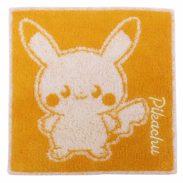 ポケットモンスター ミニタオル ぷちタオル ポケピース ピカチュウ ポケモン マリモクラフト 汗拭きタオル キャラクター グッズ