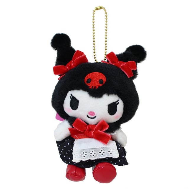 クロミ マスコット ミニぬいぐるみボールチェーン レトロレッド サンリオ ナカジマ プレゼント キャラクター グッズ  （メーカー指定色）