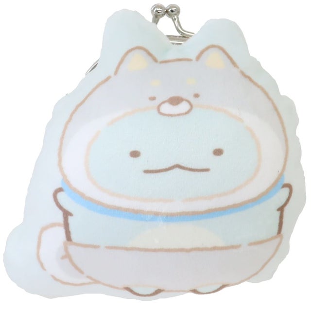 すみっコぐらし ぬいぐるみがまぐちコインケース 小銭入れ とかげ サンエックス キャラクター プレゼント 男の子 女の子 ギフト  （メーカー指定色）