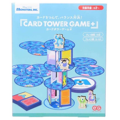 シネマコレクション cinemacollection モンスターズインク おもちゃ カードタワーゲームプラス ディズニー エンスカイ 室内遊び キャラクター グッズ｜詳細画像