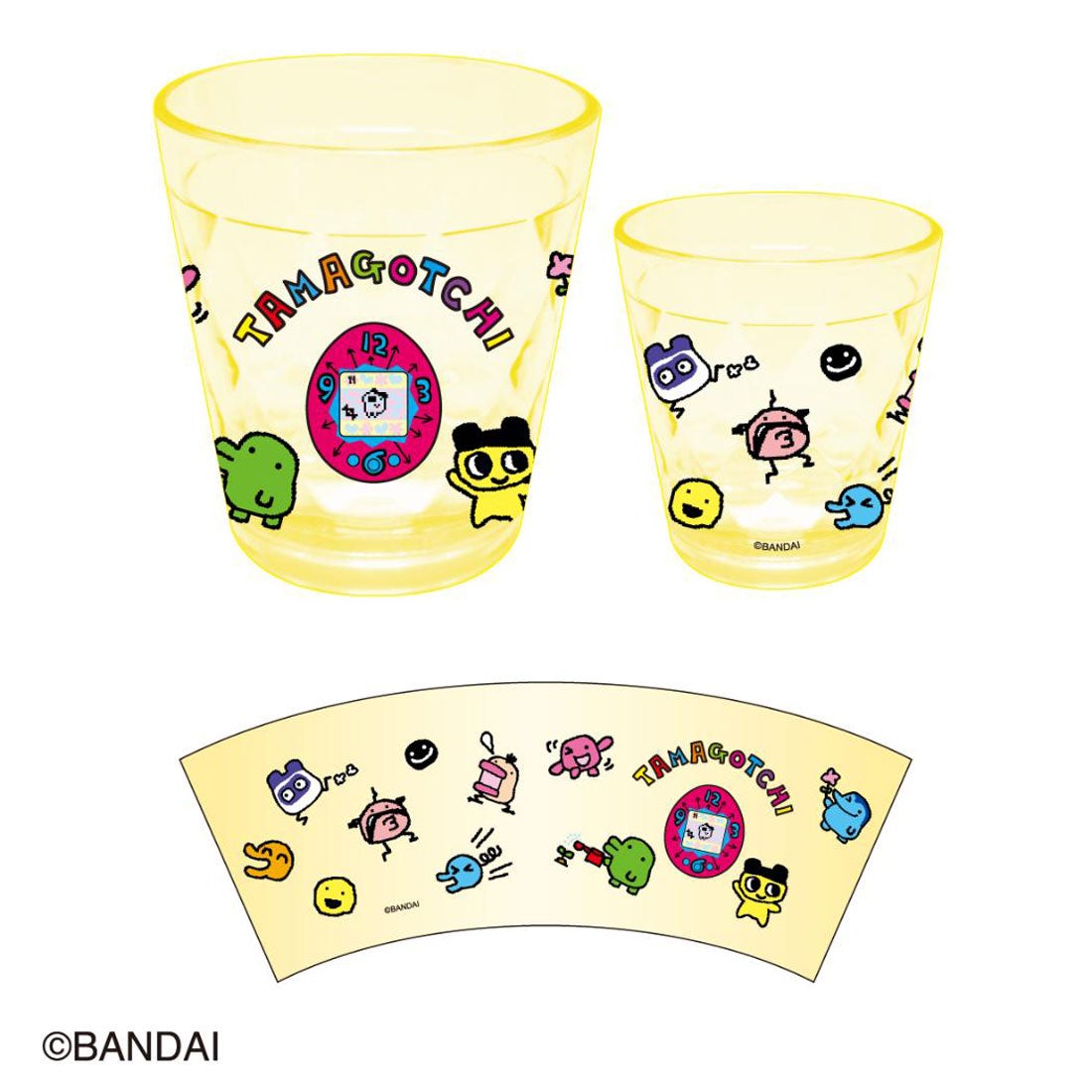 シネマコレクション cinemacollection たまごっち プラコップ キラキラ