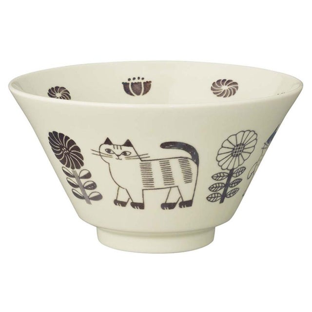 FIKAどんぶり 中鉢 どんぶり L BR デコレ プレゼント インテリア かわいい グッズ 【返品不可商品】