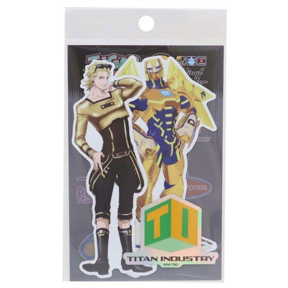 TIGER＆BUNNY2 ダイカットシール ステッカーセット ライアン＆ゴールデンライアン ゼネラルステッカー 耐水耐光 デコステッカー アニメキャラクター グッズ｜詳細画像
