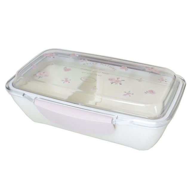 ベルナチュール お弁当箱 抗菌1段ドームランチBOX ピンク クーリア ランチ雑貨 かわいい グッズ 【返品不可商品】