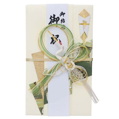 祝儀袋 金封 1枚入 金寿 結婚 御祝 無地 伊予結納センター お祝い 短冊付き グッズ｜詳細画像