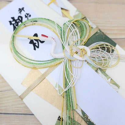 祝儀袋 金封 1枚入 金寿 結婚 御祝 無地 伊予結納センター お祝い 短冊付き グッズ｜詳細画像