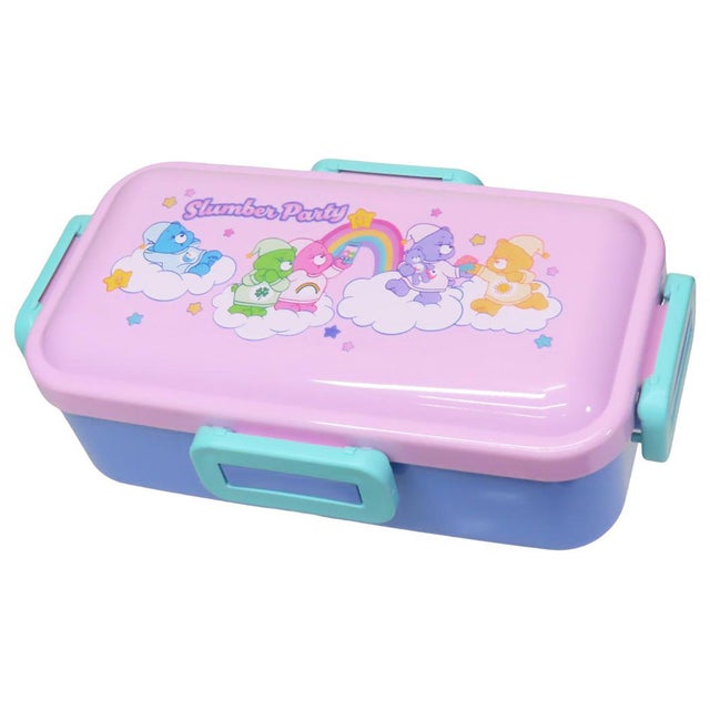 ケアベア お弁当箱 抗菌 食洗機対応 ふわっと弁当箱 530ml CareBears スケーター 一段ランチボックス キャラクター グッズ 【返品不可商品】