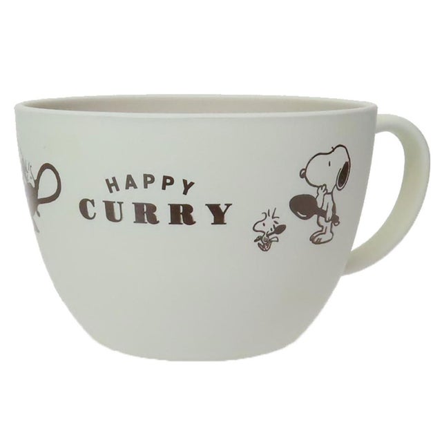 スヌーピー マグカップ スープカップ HAPPY CURRY ピーナッツ カミオジャパン 食洗機 電子レンジ対応 キャラクター グッズ 【返品不可商品】