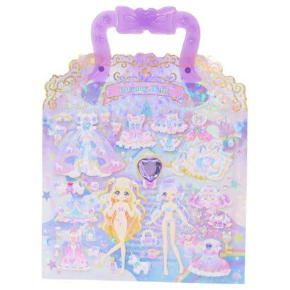 シネマコレクション cinemacollection きせかえシール おでかけFOR GIRLSシール Dreamy Holic カミオジャパン 着せ替えシール 女の子 グッズ｜詳細画像