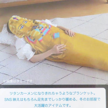 ブランケット マーメイドブランケット ツタンカーメン アニマル 丸眞 ウォーマー雑貨 インスタ映え おもしろ雑貨 グッズ｜詳細画像